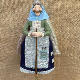 Halloween Kitchen Witch Doll Witch Doll Door Decor Good Luck Charm Home Charming Festive Antique-Inspired Decor Home Decoration
