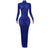 Sexy Party Banquet Evening Dresses Women Sparkly Rhinestone Long Dress Nightclub Singer Stage Costume Festival Clothing Cuixing - Lootquake