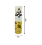 Lip Balm Brazil Kiss Lip Gloss Long Lasting Moisturize Lipstick Anti Drying Reducing Lip Lines Deep Nourishing Lip Care Makeup