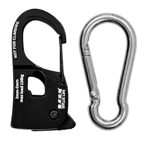 Rope Tensioner Tent Rope Tensioner Camping Tent Cord Adjuster with Strong Load-bearing Capacity Lightweight Portable for Outdoor - Lootquake