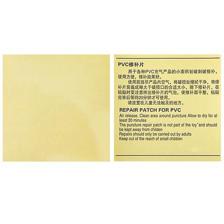 Iatable Pool Patch Repair Kit Air Mattress Patch Waterproof  PVC Repair Hole Patch Sticker Tape For Tent Yoga Ball Kayak - Lootquake