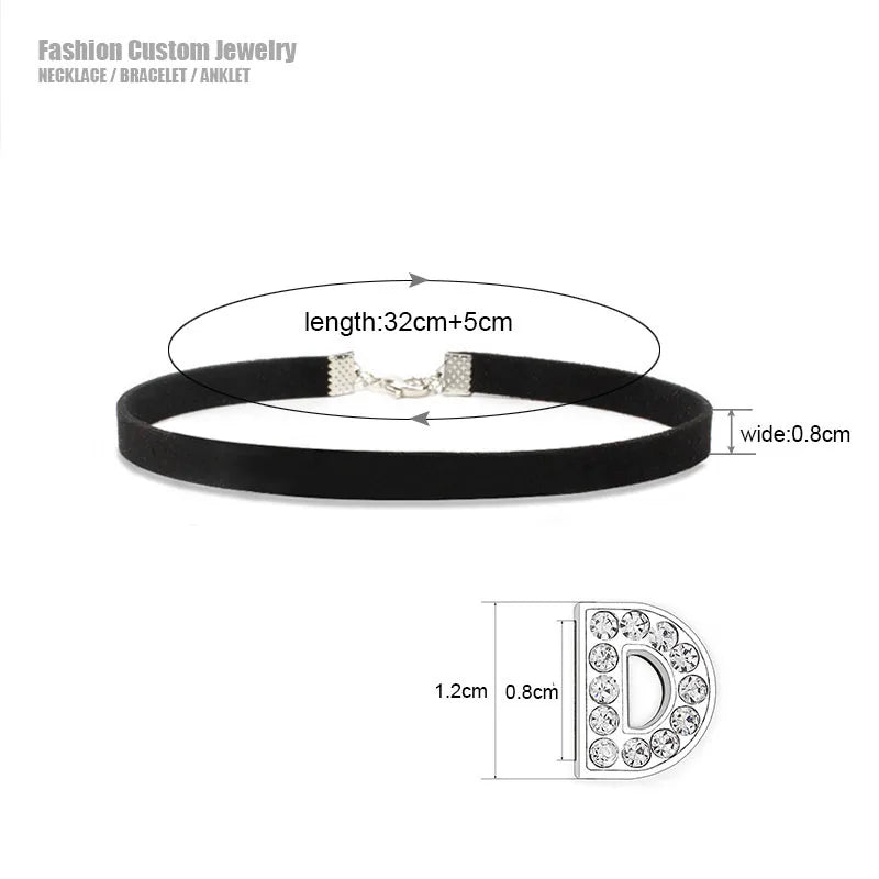 Sexy Suggestive Letter FILL ME UP Choker Necklace Women Goth Collar Chocker Cosplay Costume Party Original Personalized Jewelry - Lootquake