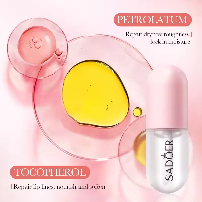 Lip Plumping Essential Oil Instant Sexy Lip Care Nourishing Antiwrinkle Moisturising Ultimate Plumping Lip Gloss Serum Cosmetics