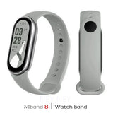 Correas deportivas para Xiaomi Mi Band 8-9 NFC, repuesto de pulsera de silicona Mi Band 9/8, resistente al agua, accesorios para Mi Band 9