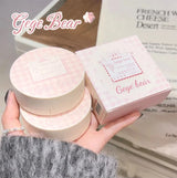 Polvos compactos mate para rostro, control de aceite, cobertura total natural, hidratante, blanqueador, base de maquillaje en crema, 2 en 1 cosmético