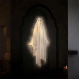 Halloween Hologram Ghost Mirror Spooky Scary Ghosts Indoor Decor Halloween Room Decor Hallowmas Party Supplies