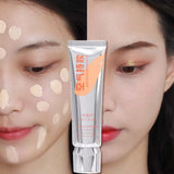 Face Foundation Cream Matte Smooth BB Cream Waterproof Long Lasting Moisturizing Concealer Liquid Full Coverage Acne Makeup Base