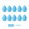 IMAGIC 10Pcs/Kit Makeup Sponge Set Soft Colorful Cosmetic Puff Powder Foundation Beauty Tool Wholesale Women Beauty Makeup Tool