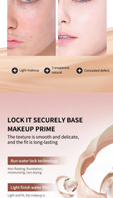 OCHEAL CC Cream Cushion Foundation Cream Corrector hidratante de larga duración Base BB Cream para maquillaje facial Corrector