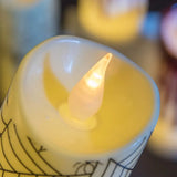 Bougie électronique amusante pour Halloween, veilleuse à LED, décoration d'intérieur, arrangement créatif
