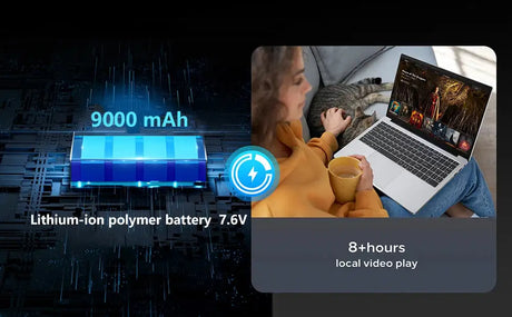 2024 AMD Laptops Gaming Office Business Notebooks Win11 15.6 inch IPS Ryzen7 5700U 8 Cores 32GB DDR4 2TB PCIE 9000mAh - Lootquake
