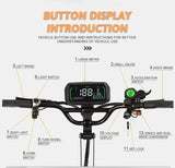 m10 8000W 60V 65AH large electric scooter max speed 90-120km/H 13inch off-road tyres lcd display removable large seat  escooter
