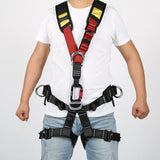 Arnés de escalada para la parte superior del cuerpo, cinturón de seguridad para el pecho, cinturón de seguridad para escalada, montañismo y rapel.