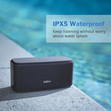 Altavoz Bluetooth inalámbrico DOSS SoundBox BT 5.0 con control táctil, caja de sonido portátil para música, sonido estéreo de 12 W, resistente al agua IPX5.