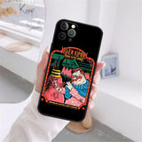 Funny Halloween Let's Summon Demons Graphic Black Soft Silicone Case For iPhone