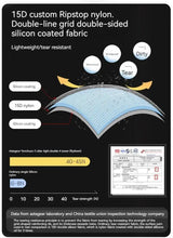 ASTA GEAR Yun Chuan double-sided silicon-coated double A pyramid 15D nylon rodless camping hiking outdoor tent - Lootquake