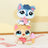 Mini 2pcs Lot Pet Shop Dogs and Cats Collectable With Accessories Best Gift For Kids Toy - Lootquake