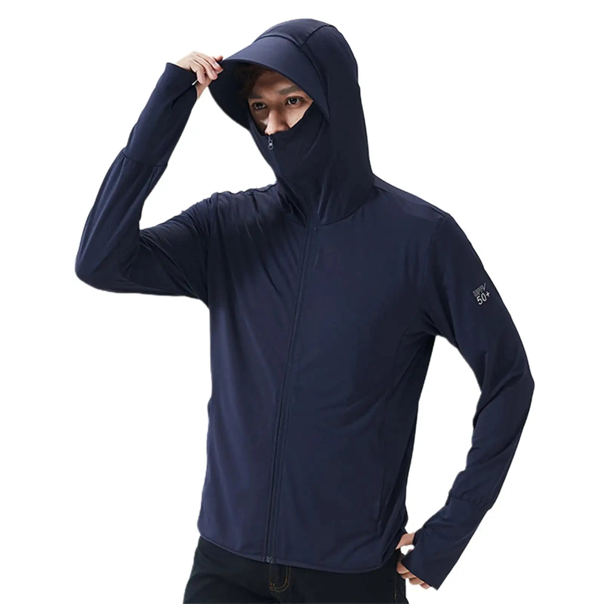 Summer UPF 50+ UV Sun Protection Skin Coats Men Ultra-Light Sportswear Hooded Outwear Men Windbreaker Casual Jackets - Lootquake