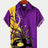2024 Men's Mardi Gras Shirt 3D Print Short Sleeve Casual Shirts Streetwear Loose Plus Size Mens Hawaiian Shirts Tops T-Shirt - Lootquake