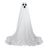 Spooky Ghost Decor Halloween Decorations Scary Standing Ghost Props with LED String Lights Outdoor Garden Yard Lawn Home Decor
