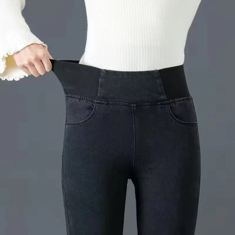 Jeans Oversize 26-38 Slim Denim Pants Women's High Waist Skinny Jean Vintage Wash Pencil Stretch Vaqueros Leggings Pantalones - Lootquake