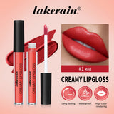 Lip Gloss Semi-Matte 8Colors Long-lasting Velvet Non-drying uitable for all skin moisturizing lipgloss plump lip brown Cosmetics