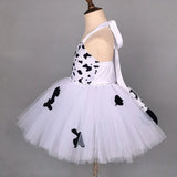 Halloween Animal Cosplay Costume for Children Forest Theme Cows Tiger Giraffe Leopard Zebra Tutu Dresses Performance Dance Sets