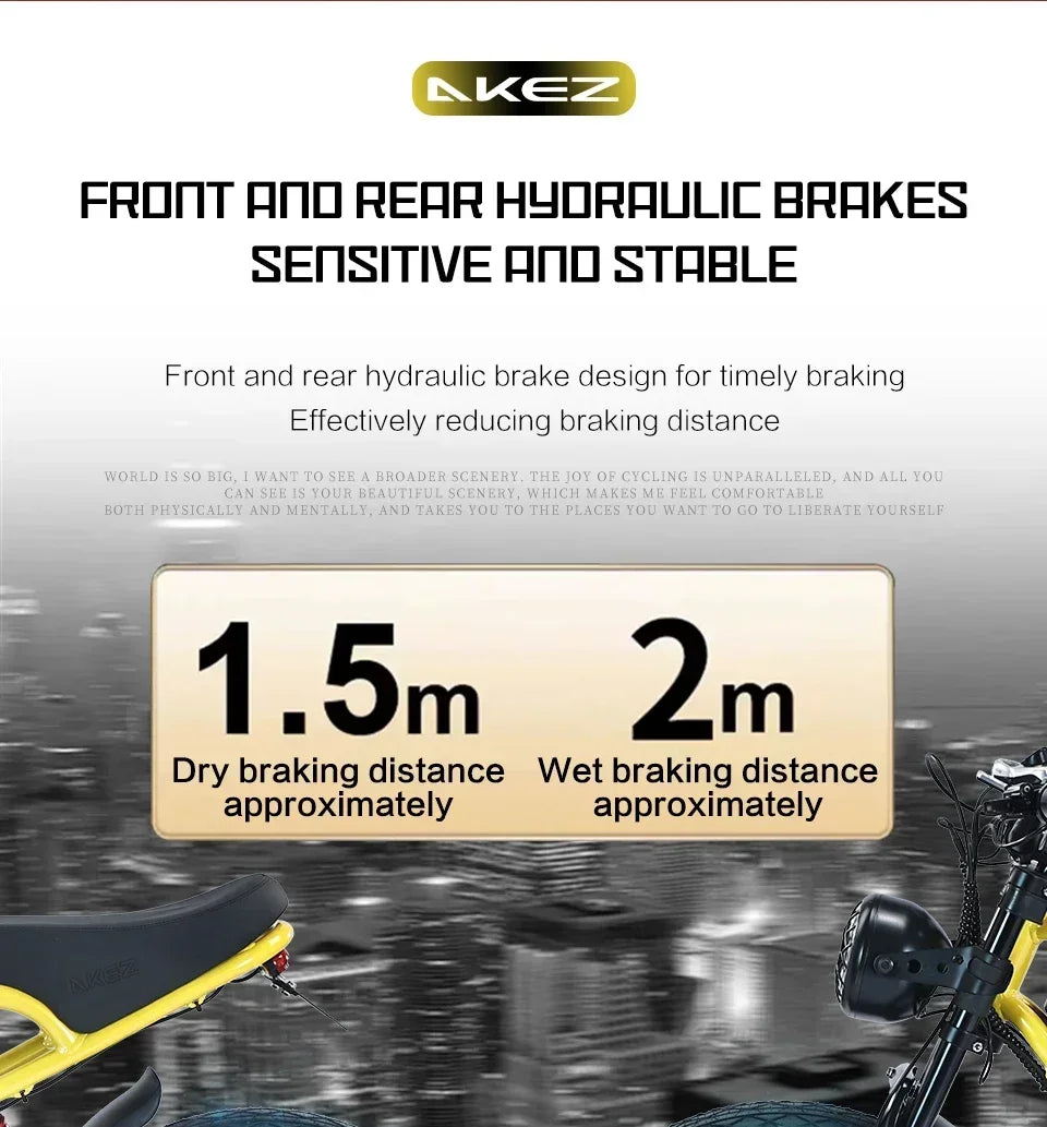 Bicicletas eléctricas de suspensión completa, 1500 W, 48 V, 18 Ah, batería extraíble, neumáticos anchos, freno hidráulico, para adultos.