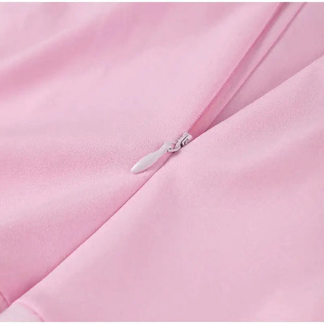 Sexy Strapless Patchwork Long Dress Women Slim Sleeveless Pleated Mermaid Dresses 2025 Spring Summer Lady Evening Solid Robe - Lootquake
