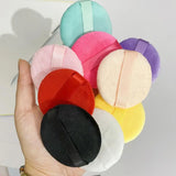 Facial Powder Foundation Puff Professional Round Shape Portable Soft Cosmetic Puff Makeup Foundation Sponge Beauty Tool