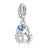 BAMOER Solid 925 Sterling Silver Crab and Heart Charm fit Original Bracelet DIY Jewelry Accessories bamoer Beads SCC3038 - Lootquake
