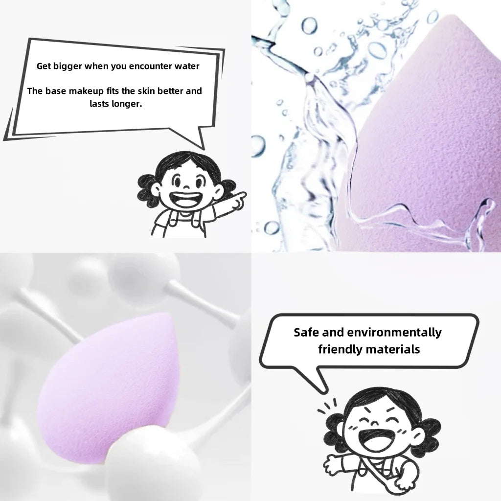 1pcs Make Up Puff Cosmetic Sponge Puff Foundation Powder Professional Makeup Sponge for Women MakeupTools Cosmetic Accessories