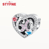 S925 Silver Happy Birthday Charms Love Numbers Celebration Anniversary Serie Beads for Women Diy Original Bracelet Jewelry Gift - Lootquake