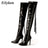 Eilyken New Fashion Designer Tassel Thigh High Women Shoes Sexy Pointed Toe Zip Over-the-Knee Boots Stiletto Heels Size 35-42 - Lootquake