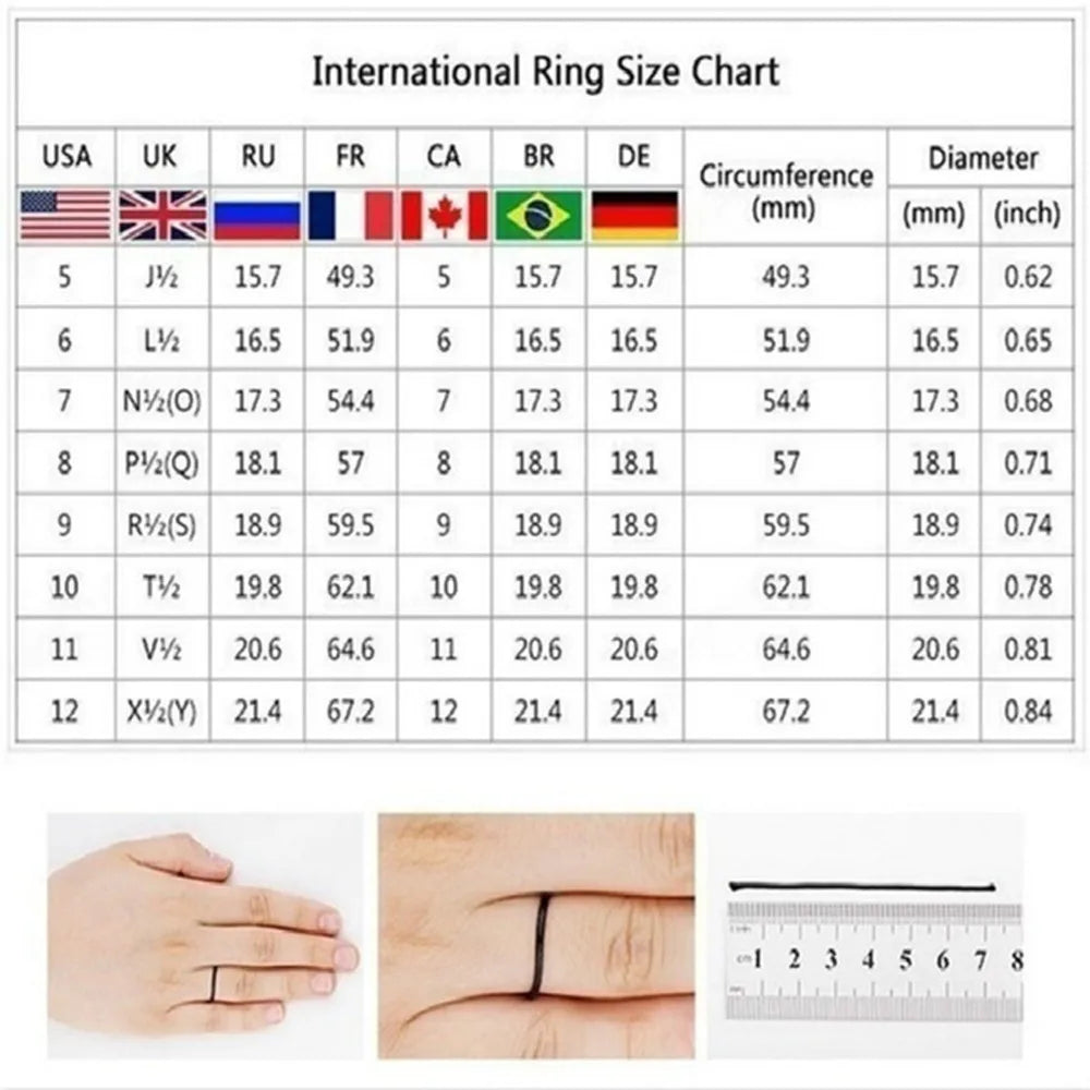 Mens Jewellery Hip Hop Punk Stainless Steel Rings for Men Luxury Cross Twist Chain Gold Jewelry for Women Gifts Anillo Hombre - Lootquake