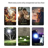 Portable Solar Powered LED Rechargeable Camping Light Hook Tent Light Multifunctional Outdoor Emergency Lighting Spotlight - Lootquake