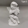 Crafts Desktop Ornament Drawing Practice Greek Mythology Statue Mini Cupid Figurines Plaster Sculpture Angel Gypsum Portraits