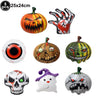 Halloween Theme Standing Balloon Pumpkin Haunted House Spider Cat Foil Balloon Happy Halloween Decor Supplies Kids Gifts