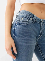 Sexy Women Pencil Leggings Jeans American Retro Trend Harajuku Hip Hop Pocket Embroidered Slim Jeans Low Waist Y2k Denim Pants - Lootquake