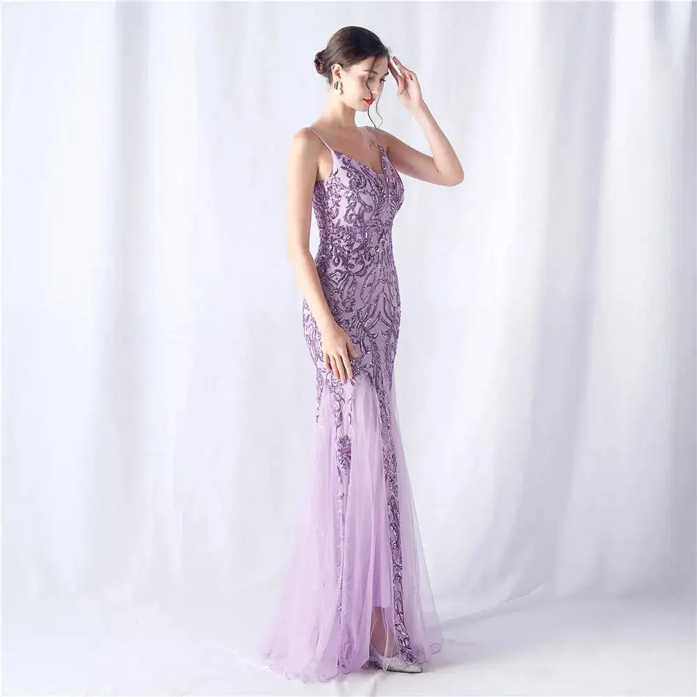 Luxury Youthful Women's Elegant Long Dress Party 2024 Graduation Ceremonies Prom Evening Formal on Sale Clearance Summer Fashion