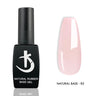 Milky White Rubber Base Gel Polish Nude Pink Base for Gel Varnish Semipermanent Natural Color Gellac Nails Art uv led Enamel Lak