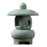 Chinese Pagoda Statue Miniature Sandstone Sculpture Asian Decor for Outdoor Car  Landscape Decor
