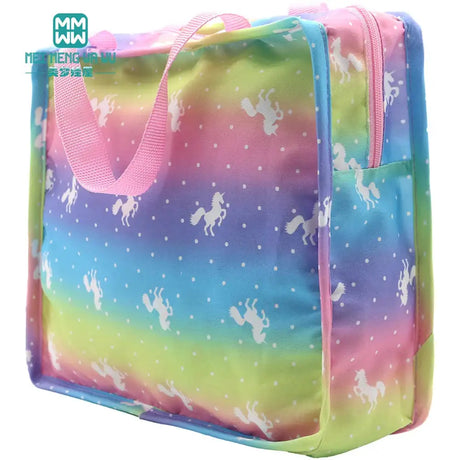 For 15-18 Inch American Doll Toys Newborn Doll Fashion Backpack, Safety Seat, Blanket, Sleeping Bag, Gift for Girls - Lootquake