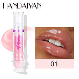 Sexy Plumper Glitter Red Nude Lipstick Liquid Waterproof Moisturize Oil Lipgloss Makeup Lip Plumping Booster Gloss Lipstick