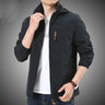 Outdoor Waterproof Jacket Men Breathable Quick Dry Hooded Jacket Coat Windbreaker Jacket Men Multi-Pockets Summer Windbreaker