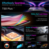 Tablette Teclast T50 Plus, 11 pouces, processeur Unisoc T620, 8 cœurs, (6 Go + 10 Go), RAM max. 16 Go, ROM 256 Go, réseau 4G, double SIM, Android 14, 8 000 mAh, IPS 1920 x 1200, Wi-Fi