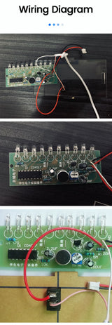 Kit de altavoz Bluetooth para bricolaje, electrónica, proyecto de soldadura, práctica de soldadura, ensamblaje, kit electrónico para bricolaje, componente, altavoces de 2 x 3 W