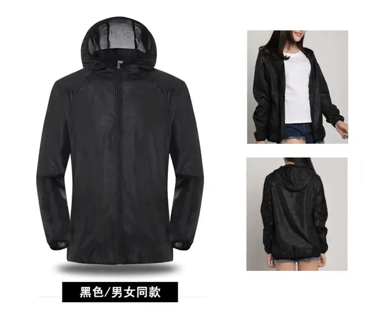 Sun Protection Wind Cycling Jacket Men's Windbreaker Mtb Biker Jacket Short Wind Cycling Bicycle Couple Clothing Jersey cycling - Lootquake
