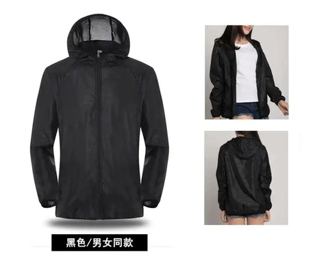 Sun Protection Wind Cycling Jacket Men's Windbreaker Mtb Biker Jacket Short Wind Cycling Bicycle Couple Clothing Jersey cycling - Lootquake