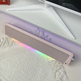 Altavoces Bluetooth para juegos, subwoofer USB portátil, sonido estéreo envolvente, amplificadores, barra de sonido, altavoces de escritorio para PC